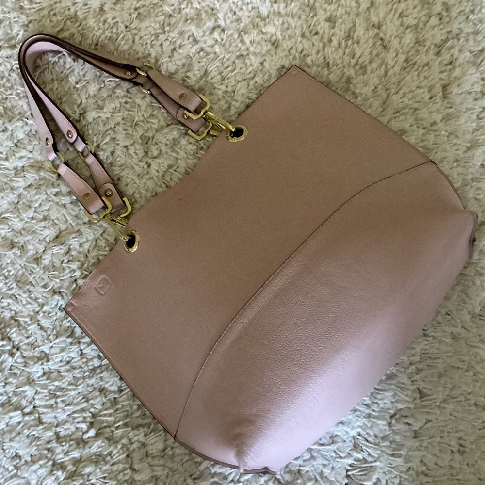 Calvin Klein Large Pink Tote with Shoulder Strap